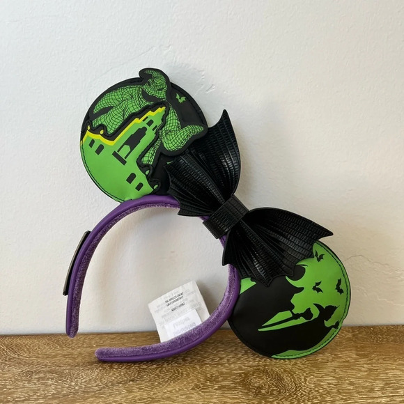 Disney Parks x Loungefly Oogie Boogie Bash 2024 Glow in the Dark Ear Headband main image 4